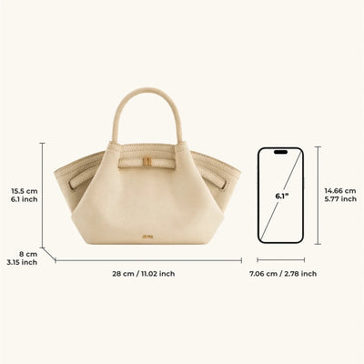 Lana Mini Tote - Hvid